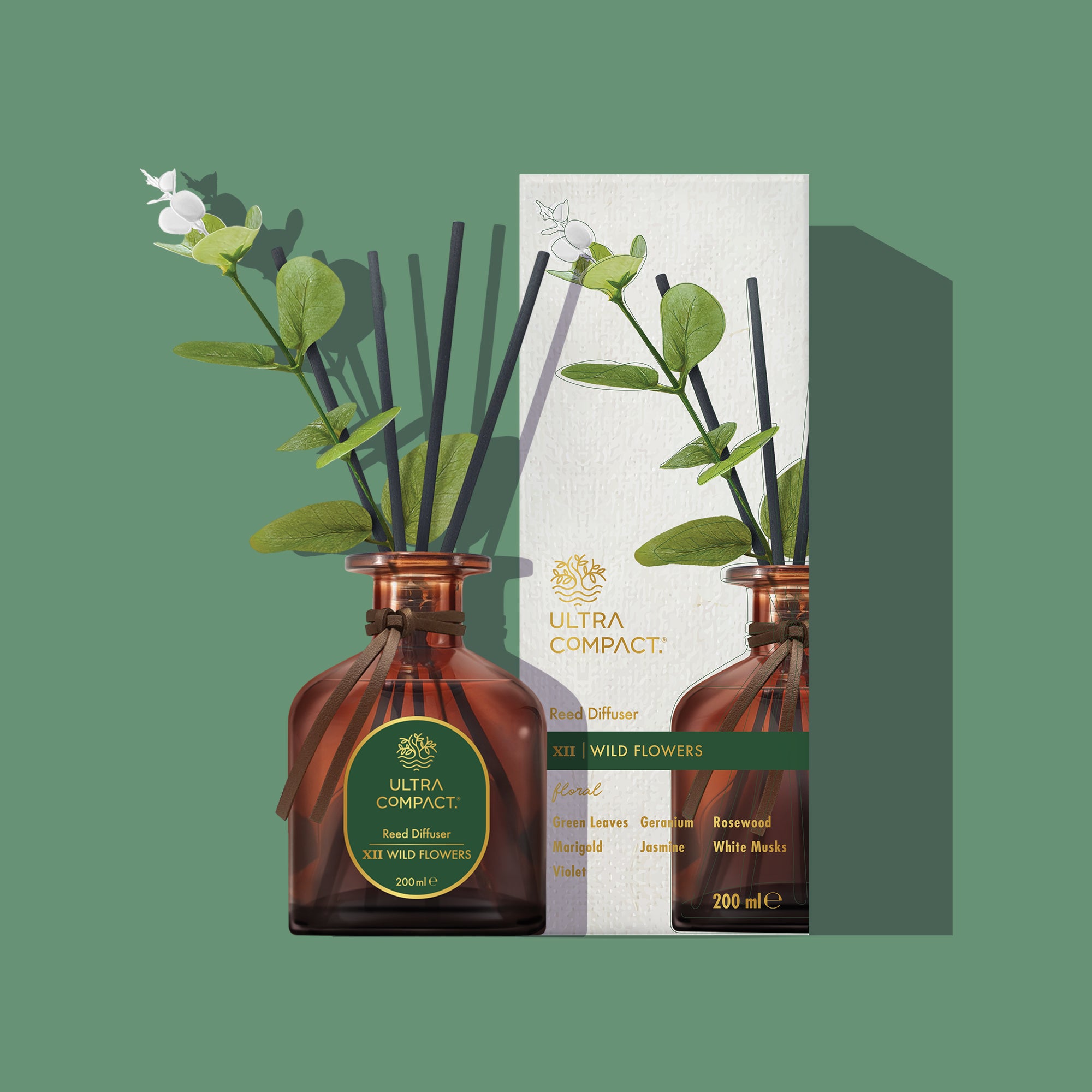 Ultra Compact Reed Diffuser - Wild Flowers