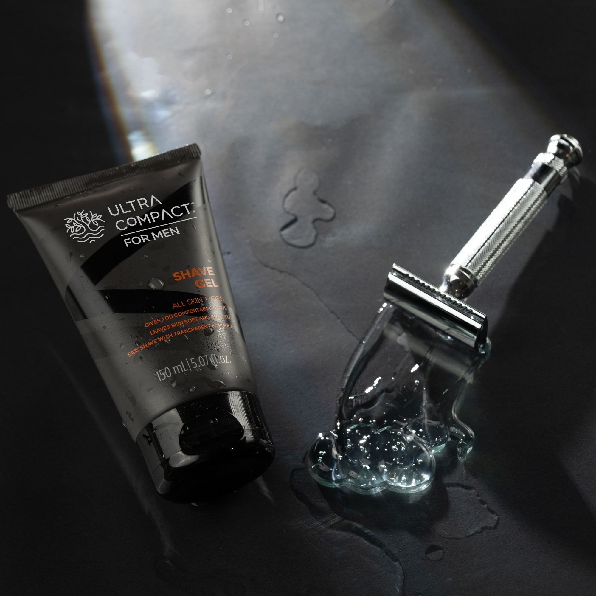 Ultra Compact For Men Shave Gel – Гель для Бритья