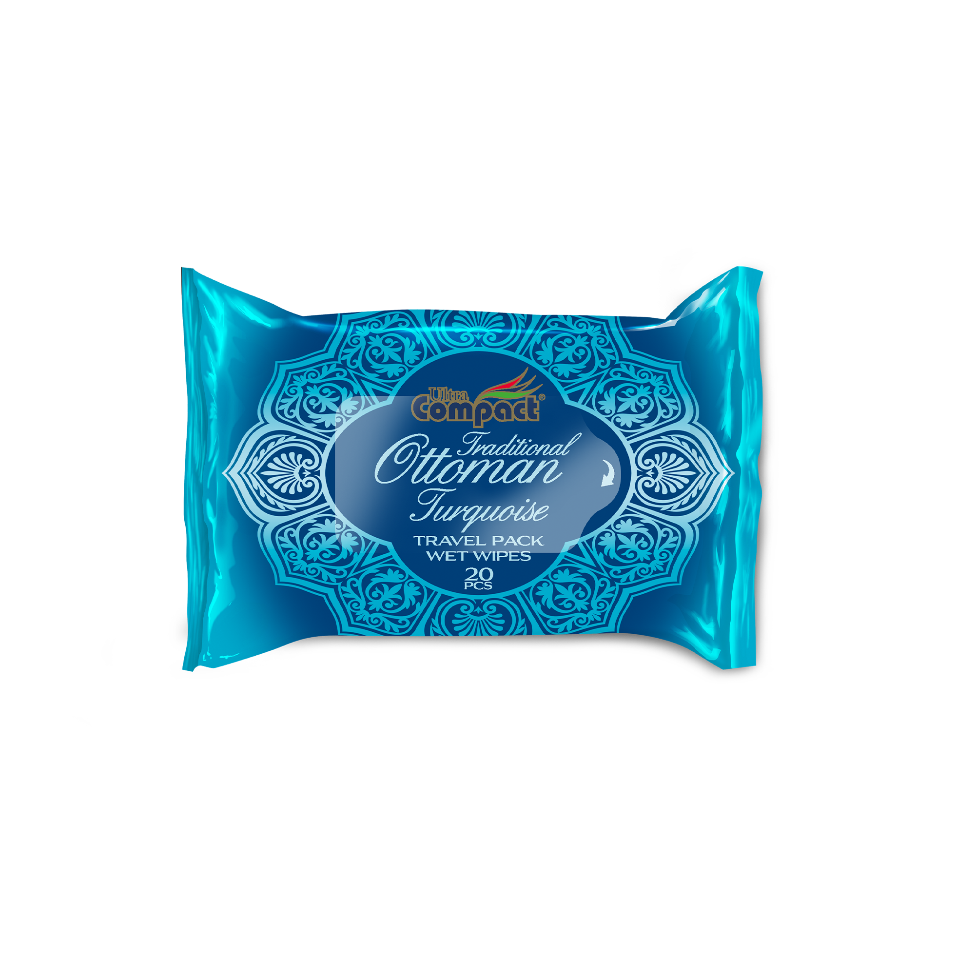 Ultra Compact Ottoman Turquoise - Travel Pack