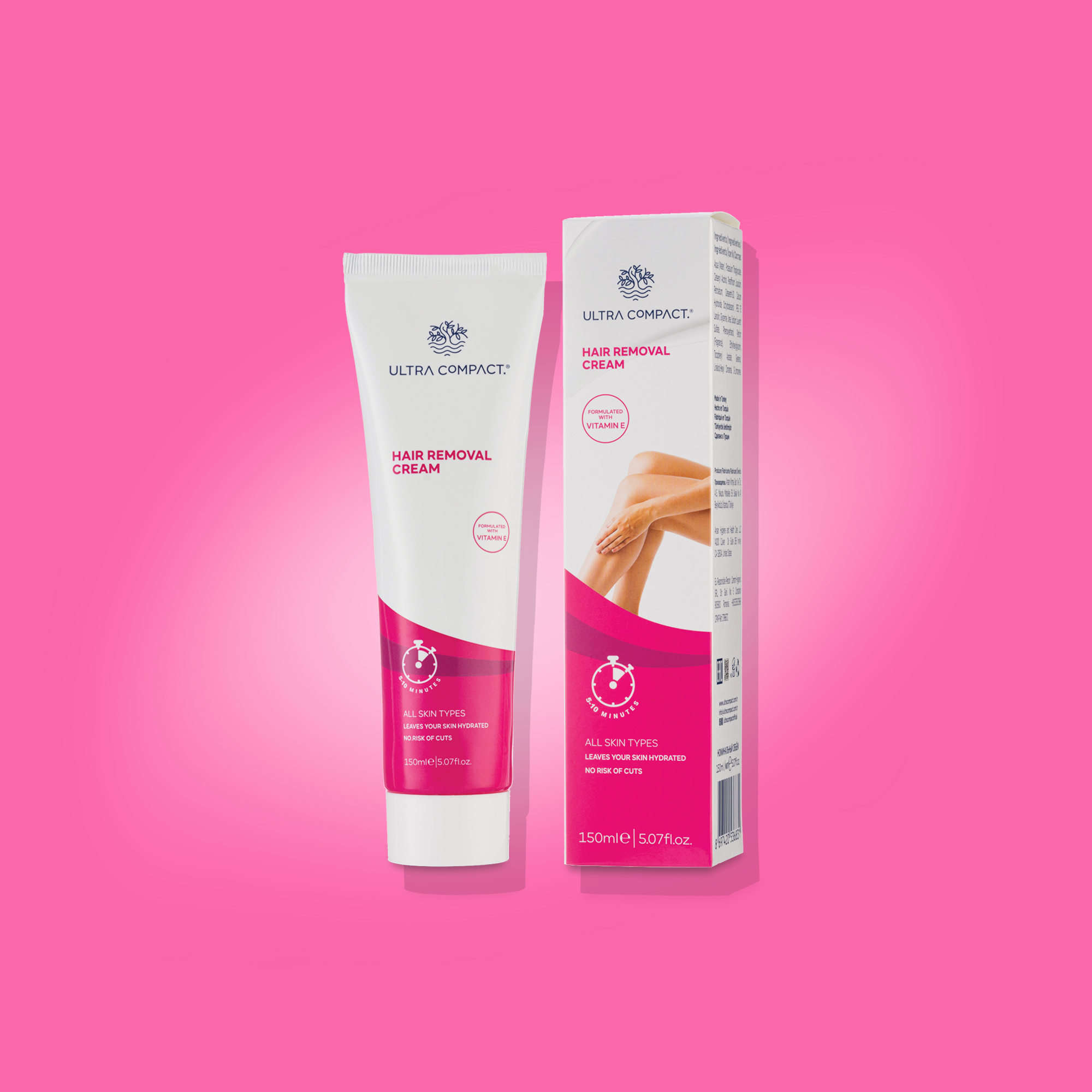 Ultra Compact Hair Removal Cream