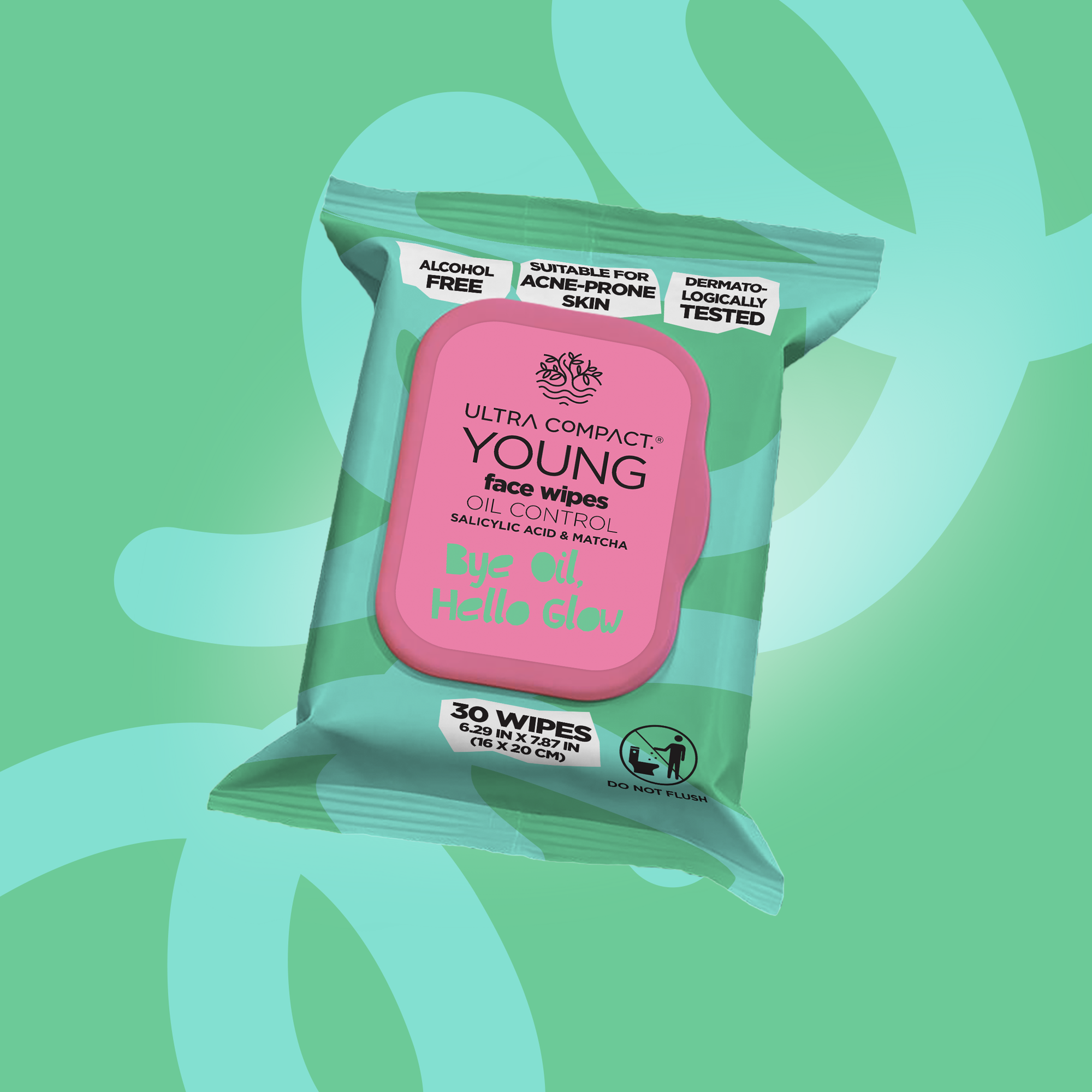 Ultra Compact Young Oil Control Face Wipes