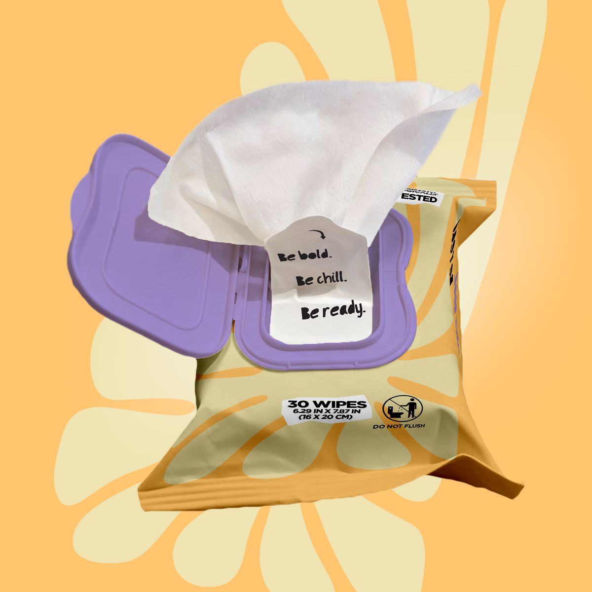 Ultra Compact Young On-The-Go Wipes
