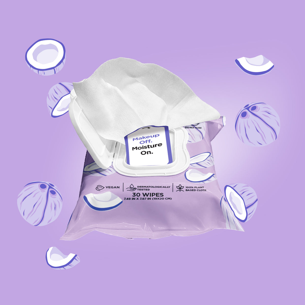 Ultra Compact Toallitas Húmedas Desmaquillantes con Aroma a Rosa