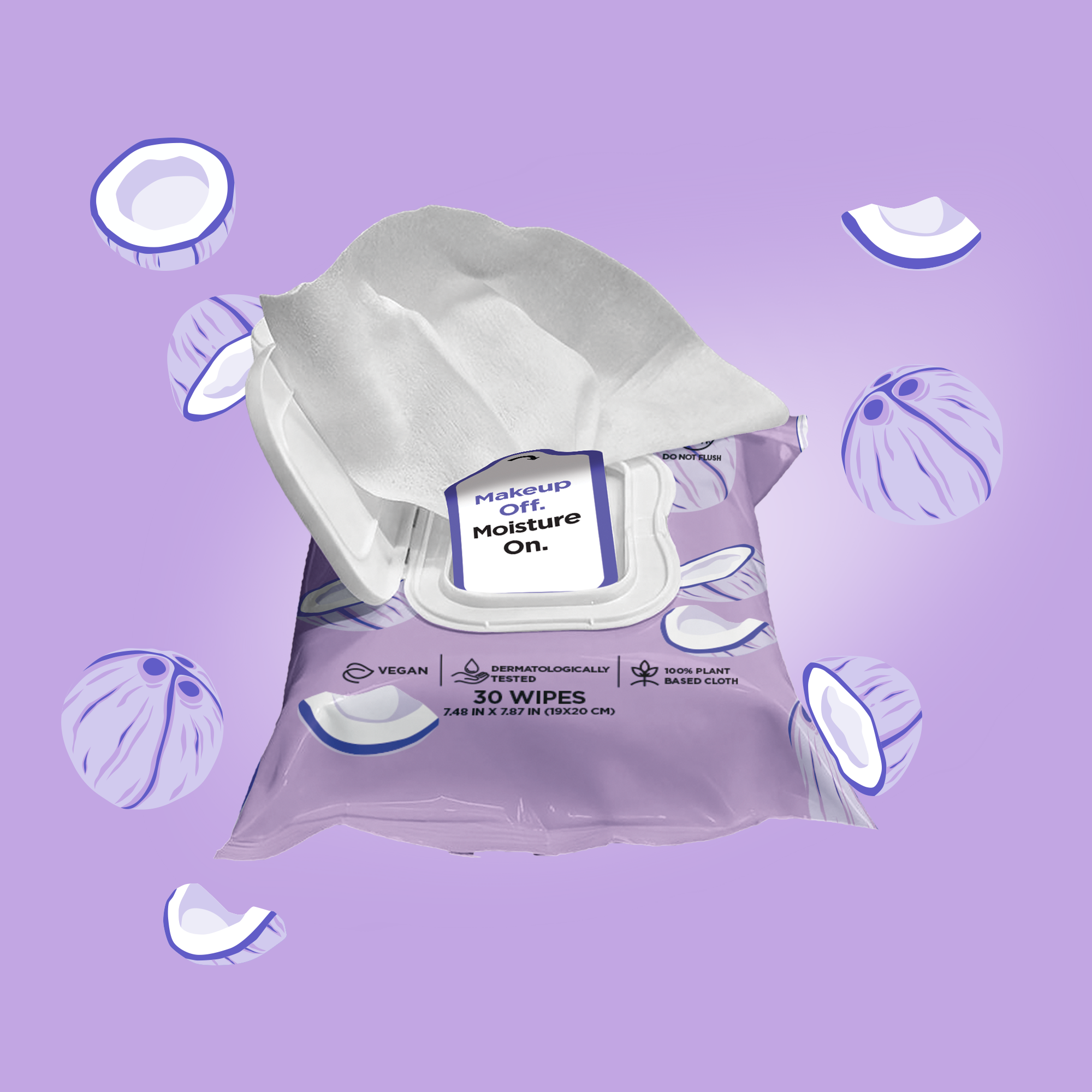 Ultra Compact Toallitas Húmedas Desmaquillantes con Aroma a Rosa