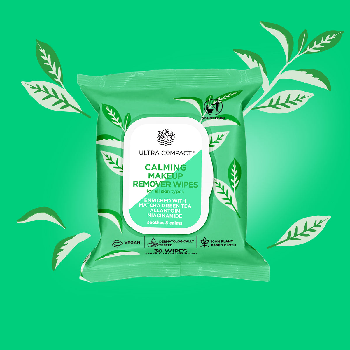 Ultra Compact Calming Makeup Remover Wipes
