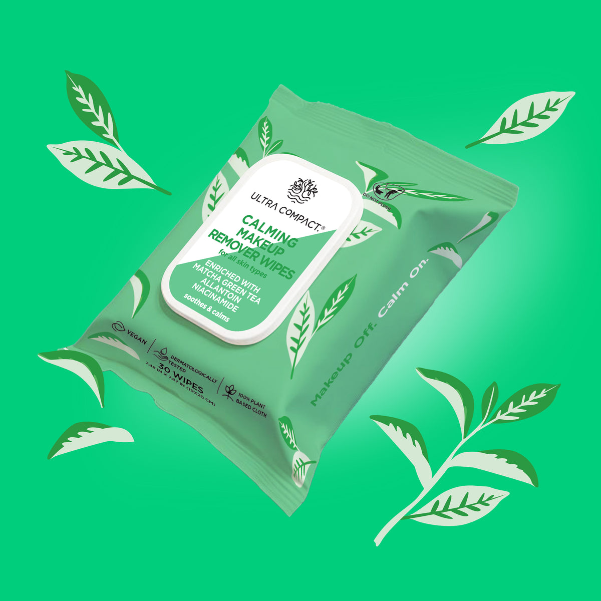 Ultra Compact Calming Makeup Remover Wipes