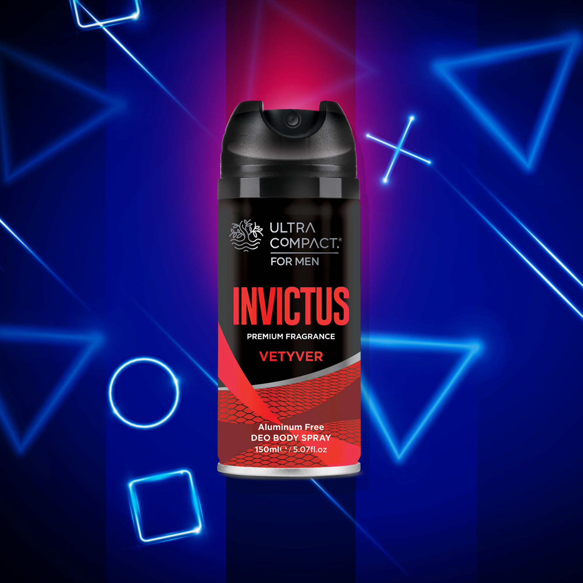 Ultra Compact - Invictus Vetyver Deo Body Spray