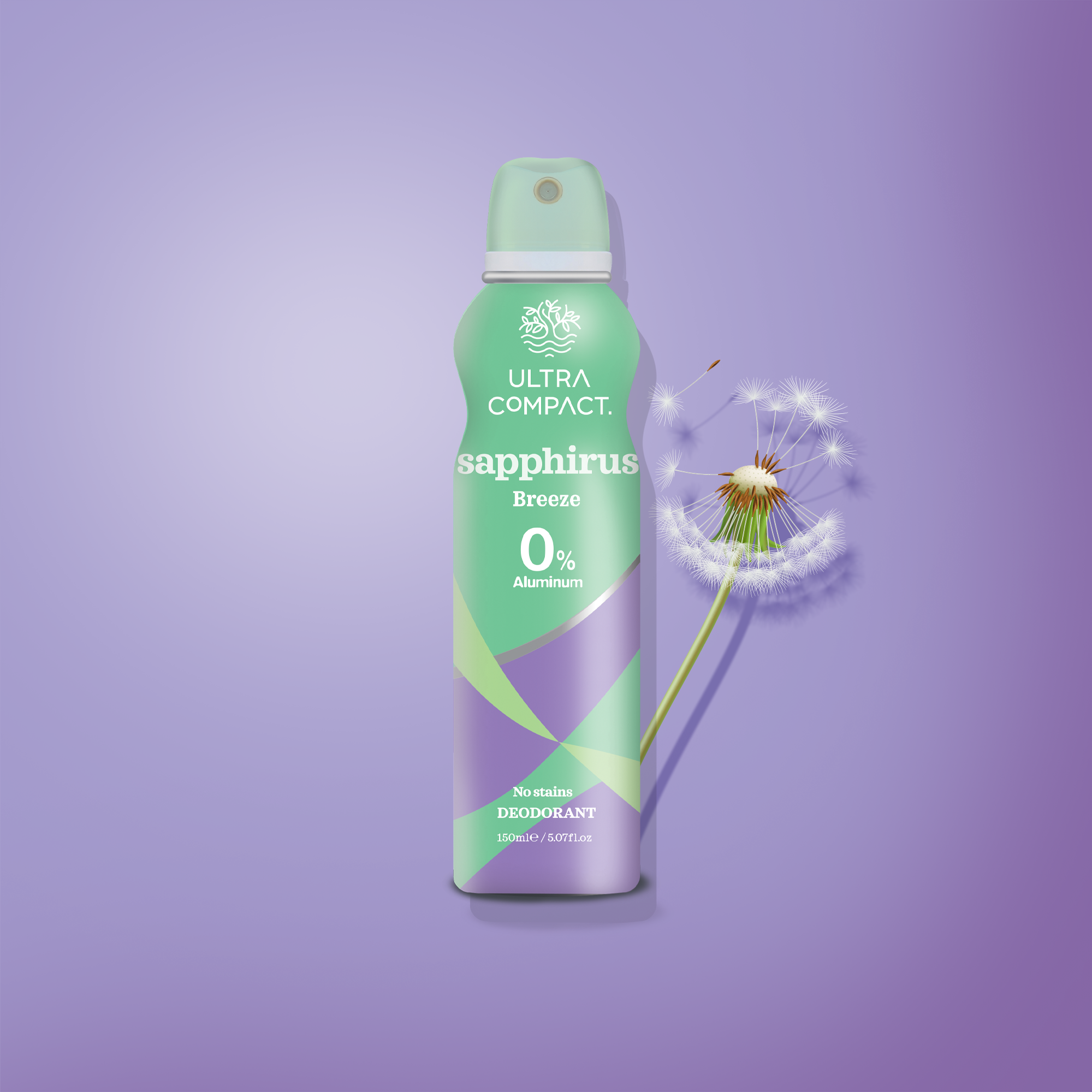 Ultra Compact - Sapphirus Breeze Deodorant