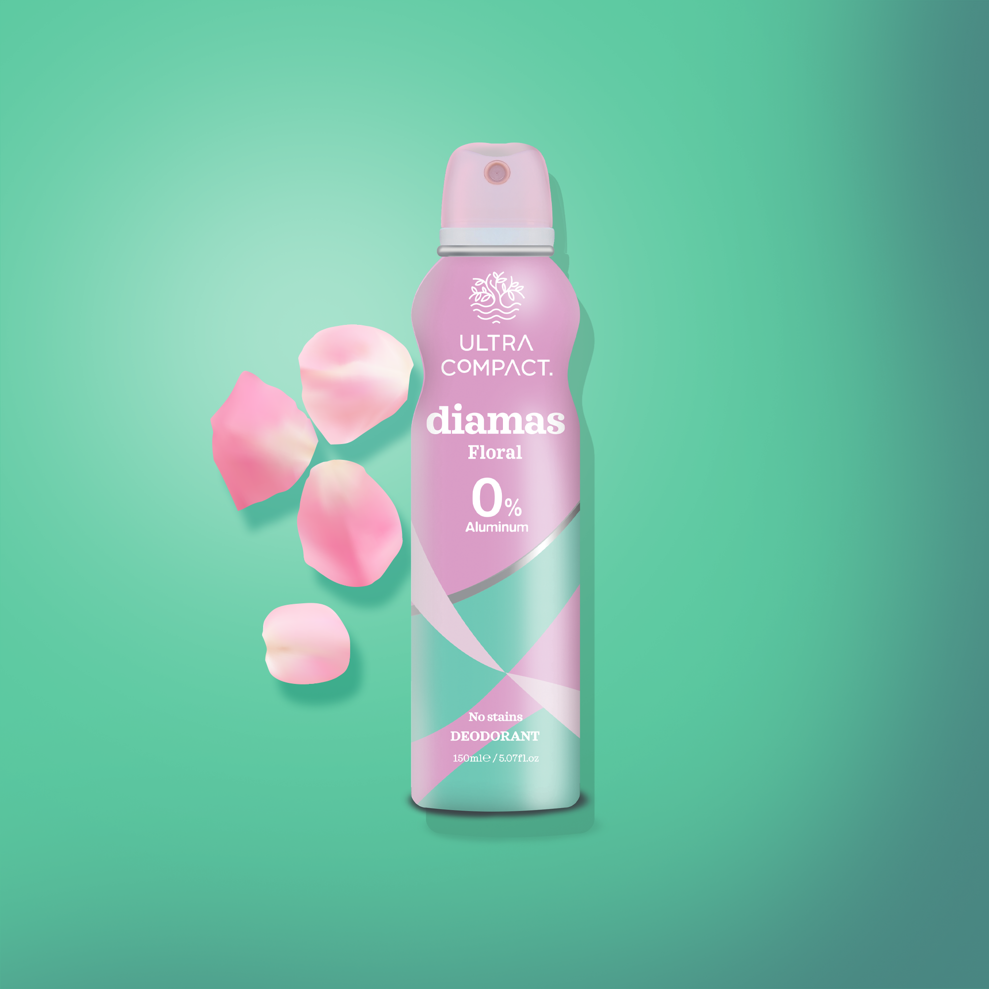 Ultra Compact - Diamas Floral Deodorant