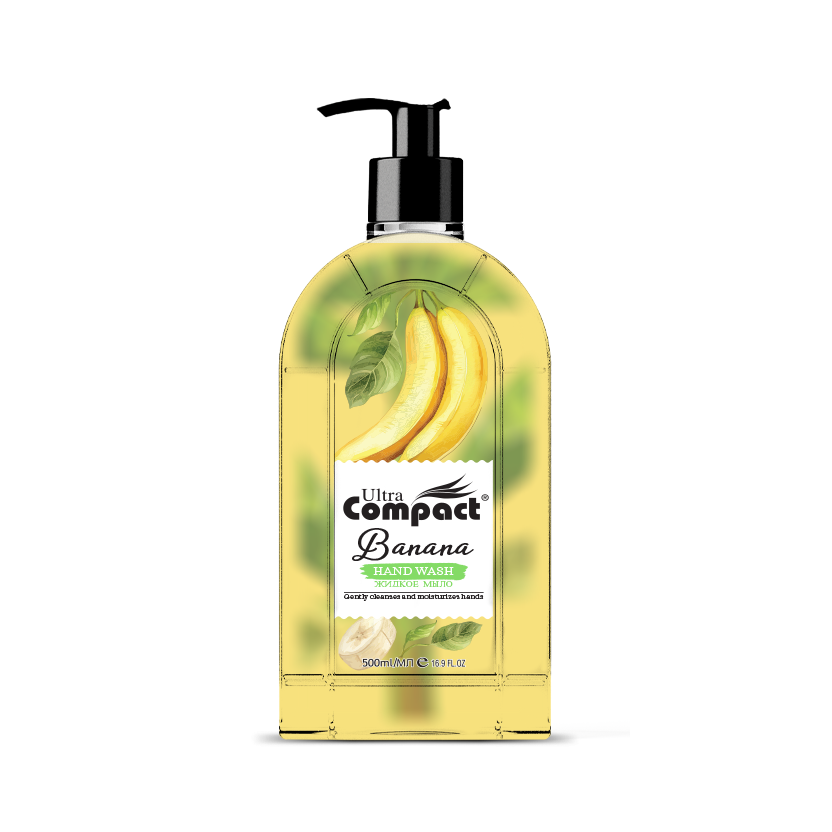 Ultra Compact Banana Hand Wash Liquid Soap