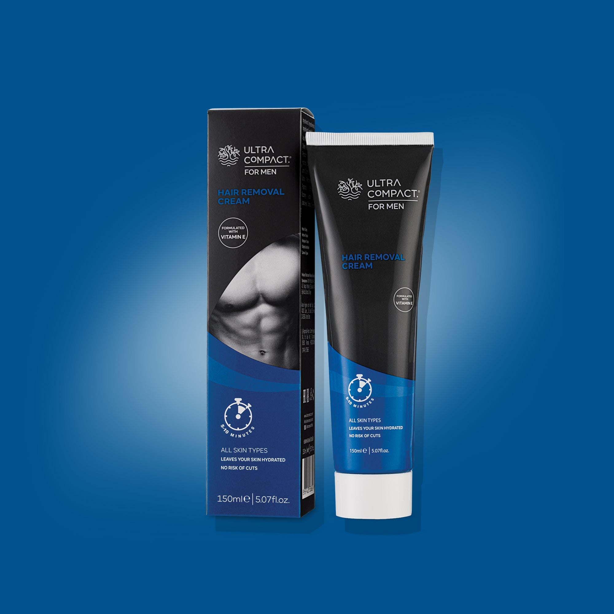 Ultra Compact For Men Hair Removal Cream